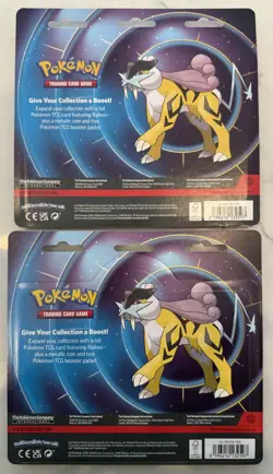 2x Pokemon Mega Evolution & Phantasmal Flames 2-Pack Blister Raikou - Sealed - Image 2