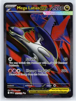 Mega Latias ex 163/132 - Pokemon Mega Evolution - Ultra Rare - NM - Image 1