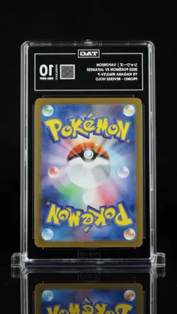 TAG 10 GEM MINT JAPANESE POKEMON 2023 VAPOREON 063/SV-P PROMO YU NAGABA - Image 2