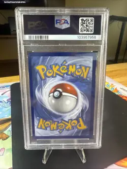2022 POKEMON SWORD & SHIELD BRILLIANT STARS #TG23 FULL ART/UMBREON VMAX PSA 10 - Image 4