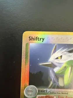 Pokemon TCG Shiftry Reverse Holo Sandstorm 12/100 LP - Image 4