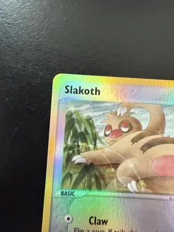 Pokemon TCG Slakoth Reverse Holo Uncommon 45/109 Ruby & Sapphire NM - Image 3