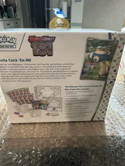 POKEMON SCARLET & VIOLET 151 FACTORY SEALED ELITE TRAINER BOX ETB - Image 5