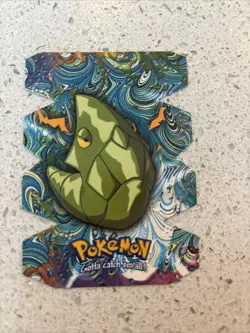 Metapod #11 Die Cut Embossed 1999 Topps Pokemon EV2 of 12 Mint Condition - Image 1