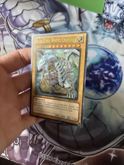 (YCL) Blue-Eyes White Dragon (UTR) YSKR-EN001 1st Edition Ultimate Rare VLP - Image 2