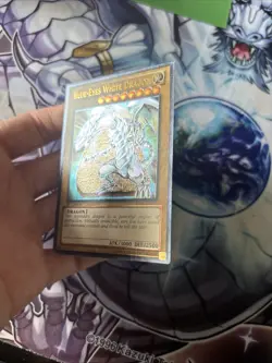 (YCL) Blue-Eyes White Dragon (UTR) YSKR-EN001 1st Edition Ultimate Rare VLP - Image 3