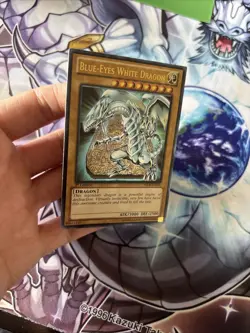 (YCL) Blue-Eyes White Dragon (UTR) YSKR-EN001 1st Edition Ultimate Rare VLP - Image 5