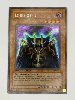 Lord of D. BPT-004 - Secret Rare Yu-Gi-Oh Ultra Rare - LP - Image 1