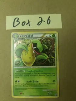 Victreebel HS-Triumphant 12/102 COSMO SWIRL Holo Rare - POKEMON CARD - NM/M - Image 1