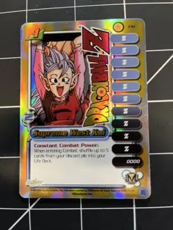 Dragon ball Z Dbz CCG Supreme West Kai CA 1 subset foil card Cosmic Anthology - Image 1