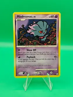 Misdreavus 107/146 2008 Legends Awakened Pokemon Card TCG Non Holo Common - LP- - Image 1