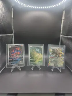 pokemon card lot (3) cards/ Boldore, Ferroseed, Bouffalant ex - Image 1