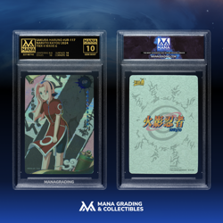 Sakura Haruno NRZ06-UR-117L3 Naruto Kayou Card Tier 4 Wave 6 NM MANA GRADING 10 - Image 1