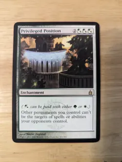 Magic the Gathering MTG Privileged Position – Ravnica: City of Guilds Card - Image 2
