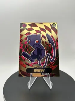 Shadow Mew #0151 - Gold Holo - Crystal Collection 2024 - Pokemon Card - Image 1