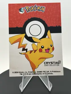 Shadow Mew #0151 - Gold Holo - Crystal Collection 2024 - Pokemon Card - Image 2