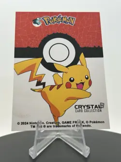 Shadow Mew #0151 - Gold Holo - Crystal Collection 2024 - Pokemon Card - Image 4