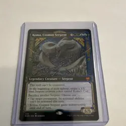 Magic: The Gathering Koma, Cosmos Serpent Showcase Mythic Legendary Kaldheim 326 - Image 1
