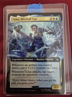 Tidus, Blitzball Star (Extended Art) MTG Final Fantasy Foil - Image 1