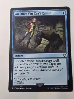 An Offer You Can't Refuse (Surge Foil) #267 (NM) Final Fantasy FIC Magic MTG - Image 1