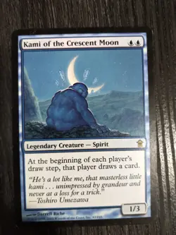 Kami of the Crescent Moon Saviors of Kamigawa MTG Magic the Gathering - Image 1