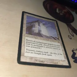 Replenish – Urza’s Destiny #15/143 - MTG Rare– Heavily Played– Reserved List - Image 4