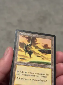 Serra's Sanctum 1998 MTG Urza's Saga Rare LP-NM (Reserved List) #325 - Image 3