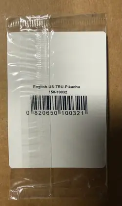 Pokemon TCG Pikachu - Toys R Us Promo Card Holo 2016 - 26/83 - Sealed - Image 2