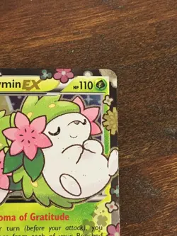 Pokemon TCG Shaymin EX XY148 Holo Black Star Promo Card - Image 3