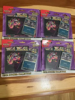 4 x Pokemon Ascended Heroes Tech Sticker Collection - Gastly - Image 1