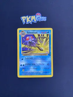 Pokemon TCG Tentacruel Fossil 44/62 Regular LP. - Image 1