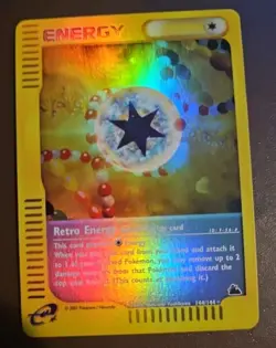 Pokemon Card - Retro Energy - Skyridge 144/144 Reverse Holo LP 🔥 - Image 1