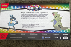 PRISMATIC EVOLUTIONS pokemon lucario ex tyranitar ex premium collection - Image 2