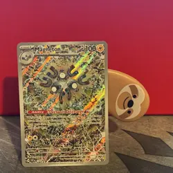 Pokemon Magneton 159 SVP: Scarlet & Violet Promo Holo Overvolt Electric Ball - Image 1