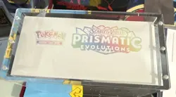 Pokemon Prismatic Evolutions Pokemon Center PC ETB Sealed New WITH ACRYLIC CASE - Image 5