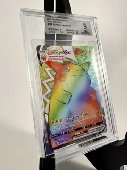Pikachu VMAX SCR #188 2020 Pokemon Sword & Shield Vivid Voltage BGS 9 Beckett - Image 3
