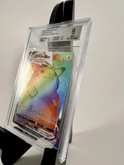 Pikachu VMAX SCR #188 2020 Pokemon Sword & Shield Vivid Voltage BGS 9 Beckett - Image 4