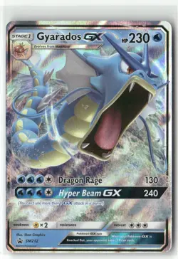 Pokemon Gyarados GX - Promo SM Promos SM212 LP - Image 1