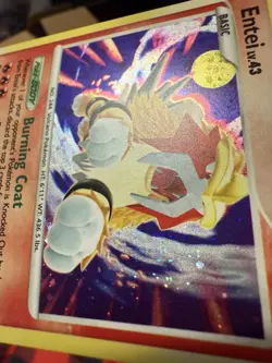 Pokemon ENTEI 4/132 4 Diamond & Pearl Secret Wonders 2007 Holo - NM - Image 2