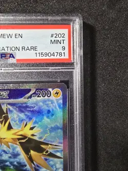 Zapdos Ex #202/165(2023) Special Illustration Rare - Pokemon 151 PSA Mint 9!💎💎 - Image 5