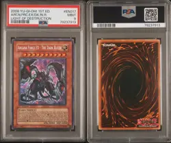 PSA 9 Arcana Force EX - The Dark Ruler LODT-EN017 1st Edition Yugioh - Image 3
