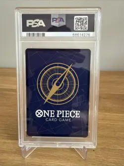 PSA 10 GEM MINT JAPANESE ONE PIECE 2022 RORONOA ZORO OP01-025 ALTERNATE ART - Image 2