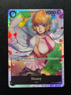Stussy OP07-085 SR 500 Years in the Future One Piece TCG - Image 1