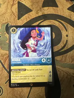 Disney Lorcana Moana Set 11 Legendary Non Foil 155/204 - Image 1