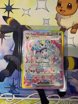 Pokemon TCG Sylveon EX Card Sir 156/131 Prismatic Evolutions English - Image 1