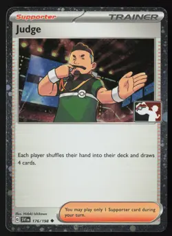 Pokemon Judge 176/198 Prize Pack Series Cards Cosmo Holo Pack Fresh - NM - Image 1