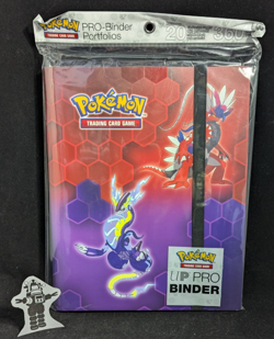 Pokemon Ultra Pro 9 Pocket Portfolio Koraidon and Miraidon Holds 360 Cards - Image 1