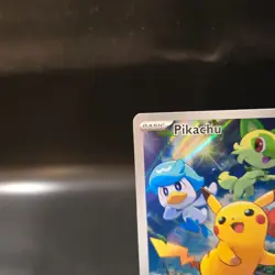 Pikachu 027 Pokemon Card - Paldea Evolved Black Star Promo - NM - Image 3