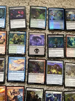 Magic the Gathering Lot 68 Cards Collection Rare With Many Holographic Cards ￼ - Image 3
