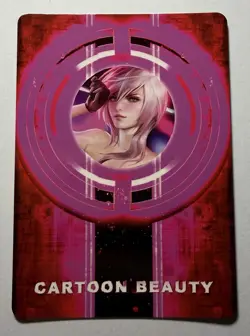 SEXY HEROINE WAIFU Lightning FINAL FANTASY ACG PREMIUM HOLO CARD NM - Image 2